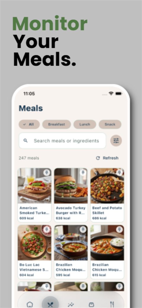 Macroplanr — nutrition dashboard