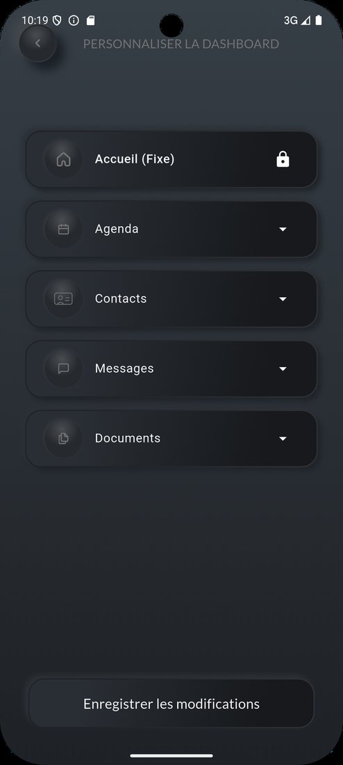 BLACKSKILL — customisable dashboard