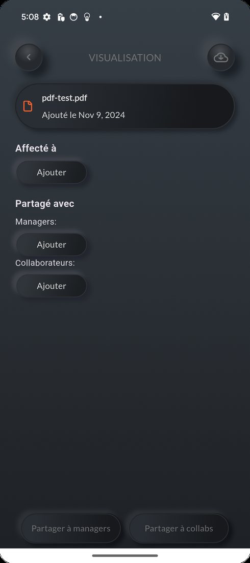 Filtres avancés sur les documents