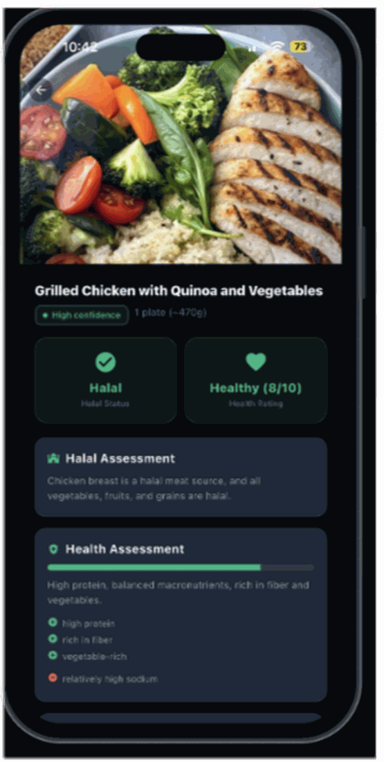 CalHalal — halal verdict and health score