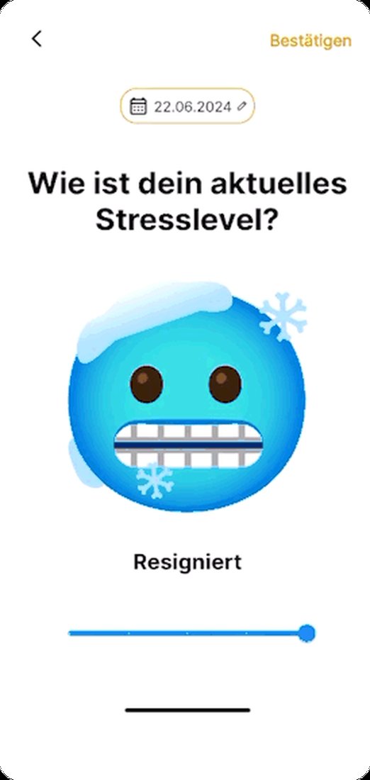 Relevé du niveau de stress